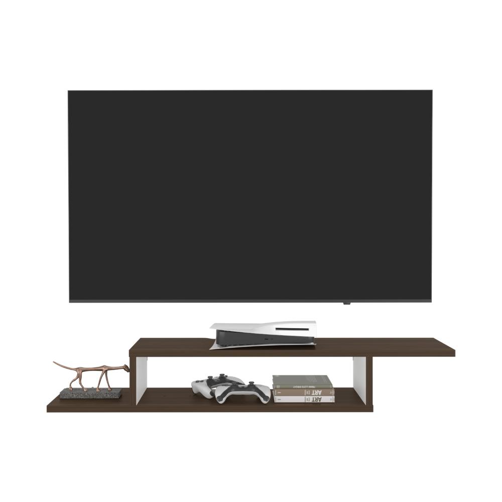 Mesa Para Tv Flotante Dilix, Milan, con superficie para objetos decorativos