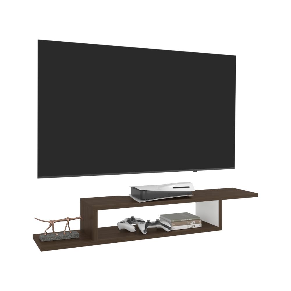 Mesa Para Tv Flotante Dilix, Milan, con superficie para objetos decorativos