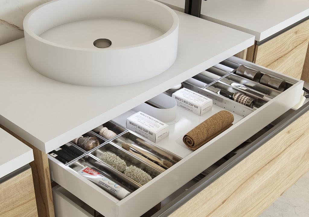 Accesorio u gris 197mm para cajón bajo fregadero - VIRTUAL MUEBLES