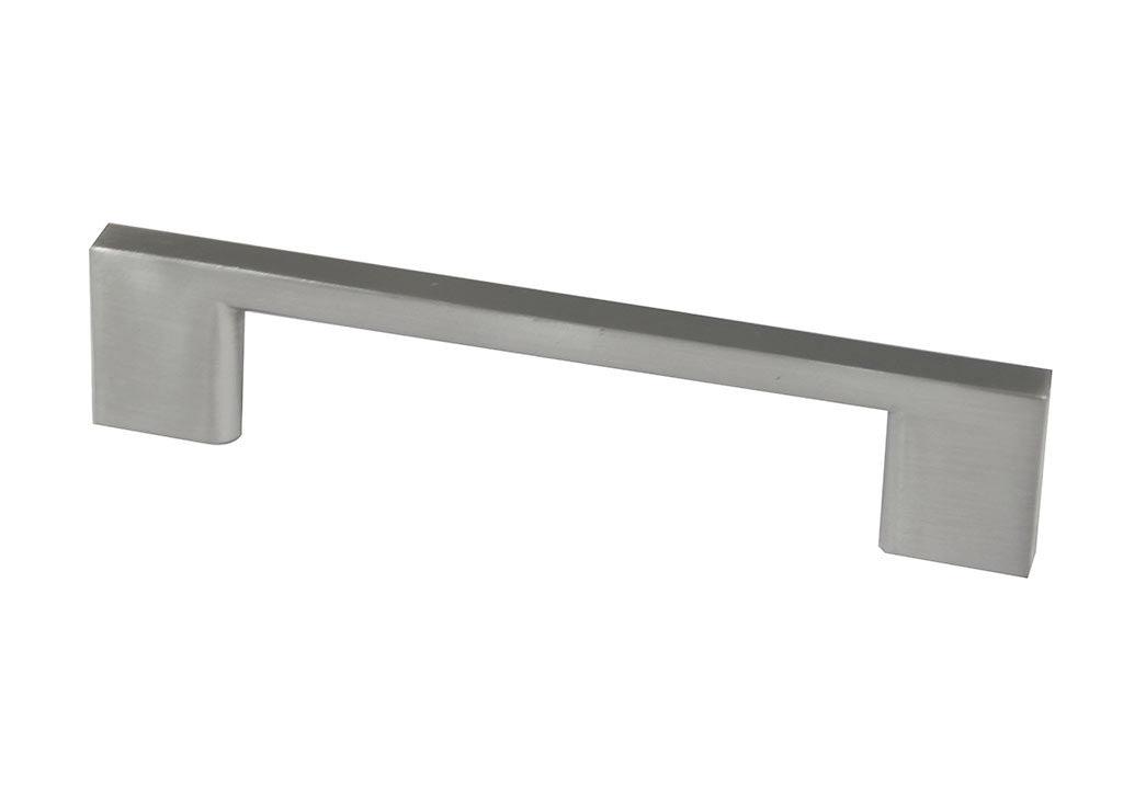 Manija zamak rectangular cc 128 mm - VIRTUAL MUEBLES